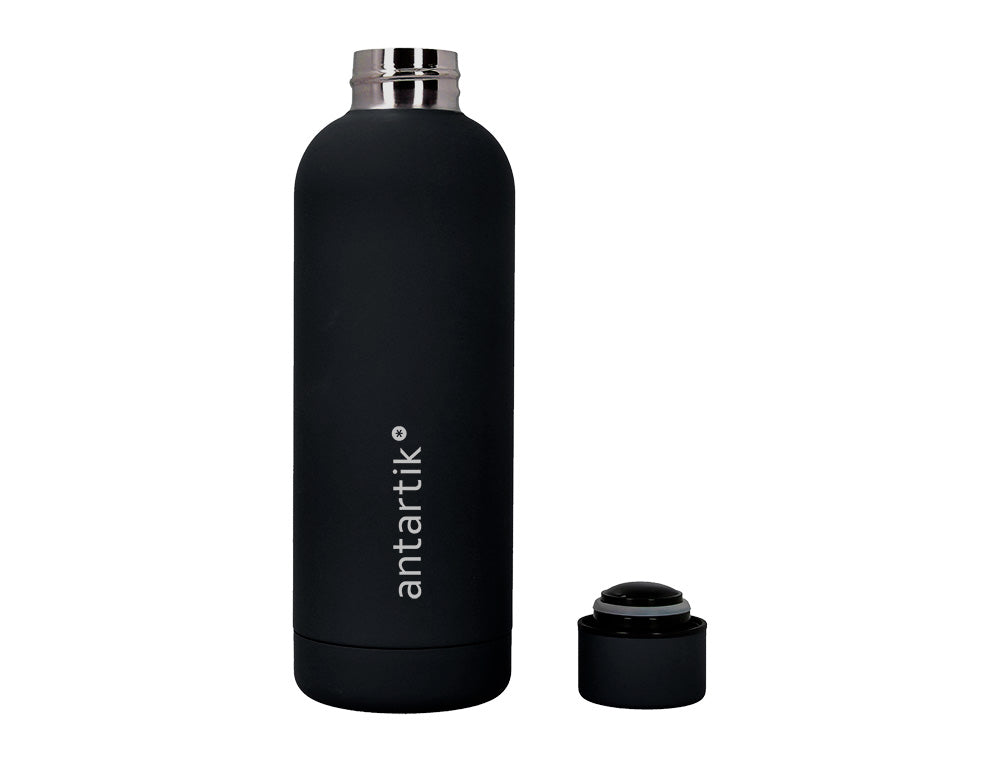 BOTELLA PORTALIQUIDOS ANTARTIK ISOTERMICA ACERO INOXIDABLE LIBRE DE BPA 500 ML