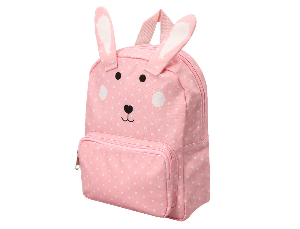 MOCHILA INFANTIL IMAGINOVO BACKPACK BUDDIES CONEJO DOS COMPARTIMENTOS POLIESTER 280X90X200 MM
