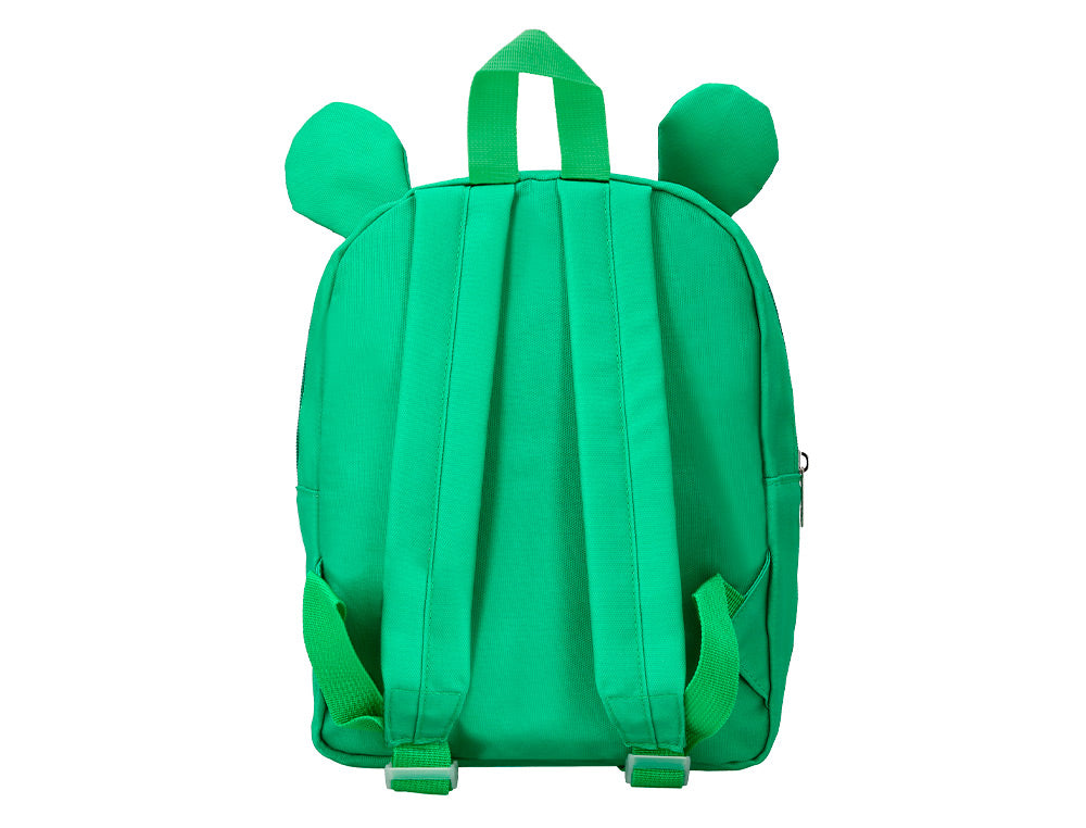 MOCHILA INFANTIL IMAGINOVO BACKPACK BUDDIES RANA DOS COMPARTIMENTOS POLIESTER 280X90X200 MM