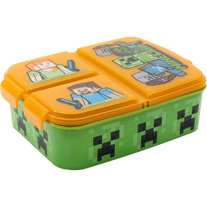 Sandwichera Múltiple Minecraft | Portameriendas Infantil