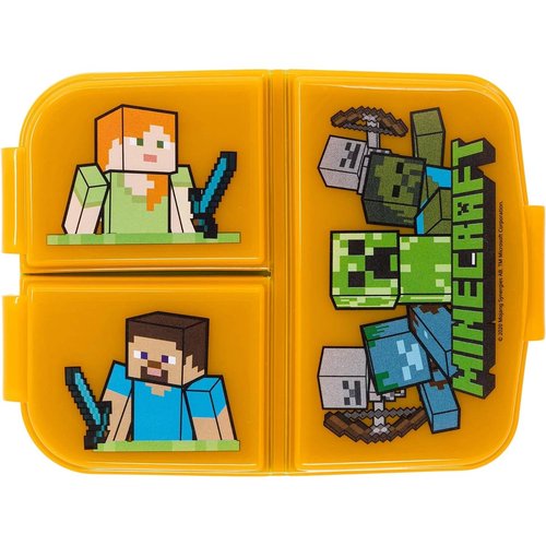 Sandwichera Múltiple Minecraft | Portameriendas Infantil