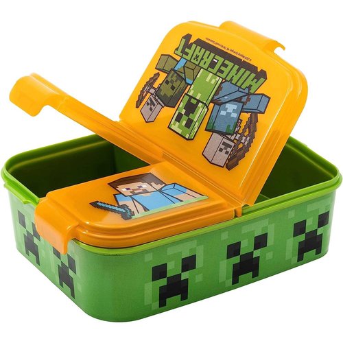 Sandwichera Múltiple Minecraft | Portameriendas Infantil