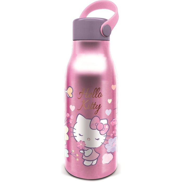 Botella de Aluminio Hello Kitty 760 ml | Flexi Handle Rosa