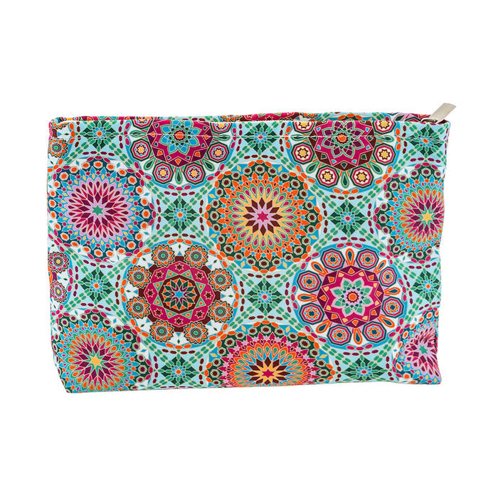 Neceser Azahar Estampado | Neceser de Tela 25 x 18 cm
