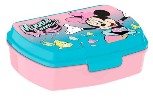Set Botella de Aluminio 500 ml y Sandwichera Minnie | Disney
