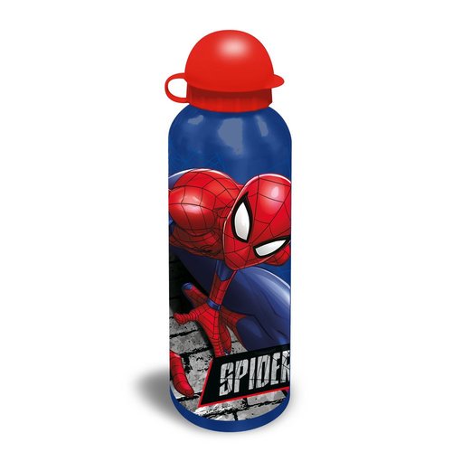Set Botella de Aluminio 500 ml y Sandwichera Spiderman | Marvel
