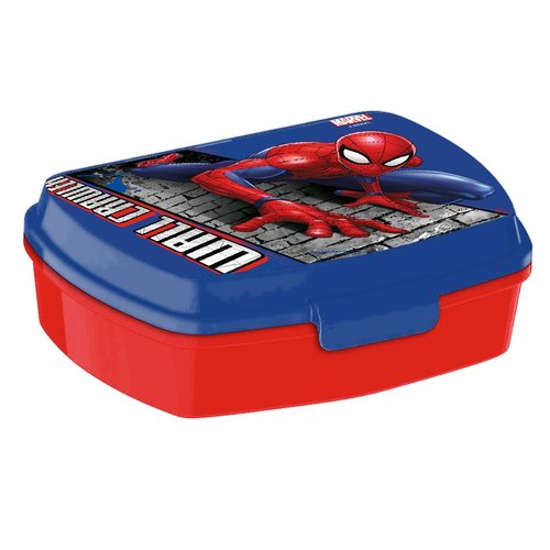 Set Botella de Aluminio 500 ml y Sandwichera Spiderman | Marvel