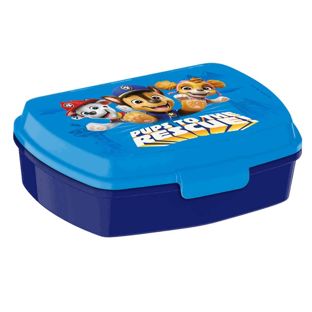 Set Botella de Aluminio 500 ml y Sandwichera Paw Patrol