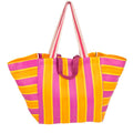 Bolso de Plástico Reciclado Rayas | Doble Asa