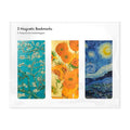 SET 3 MARCAPAGINAS MAGNETICOS VINCENT VAN GOGH
