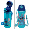 Botella de Aluminio con Correa Stitch Drawing 730 ml | Disney