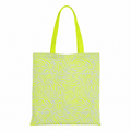 Bolsa Microfibra Animal Print Flúor | Tote con Cremallera 38 cm