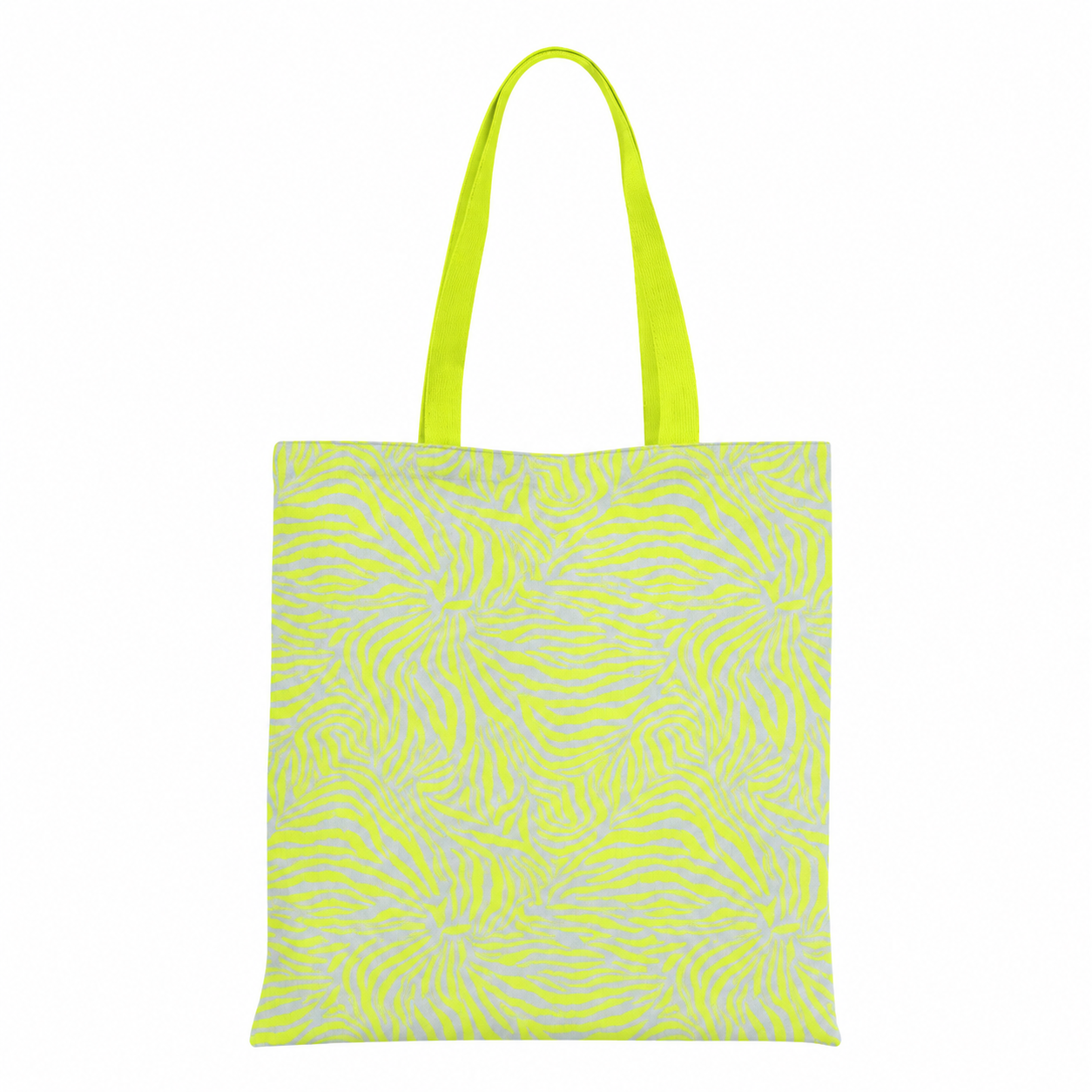 Bolsa Microfibra Animal Print Flúor | Tote con Cremallera 38 cm