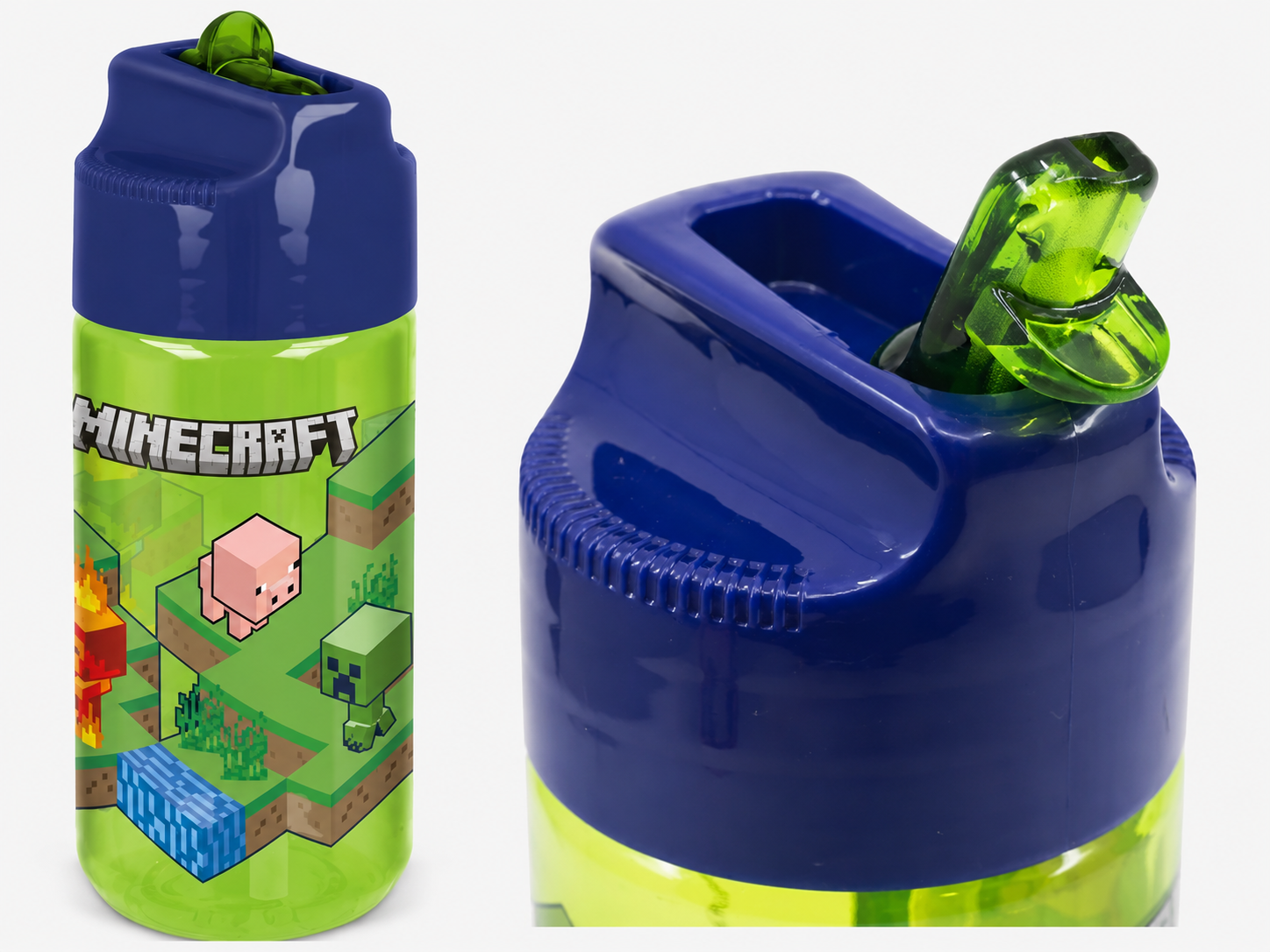 Botella Ecozen Hidro Minecraft 430 ml | Botella Infantil